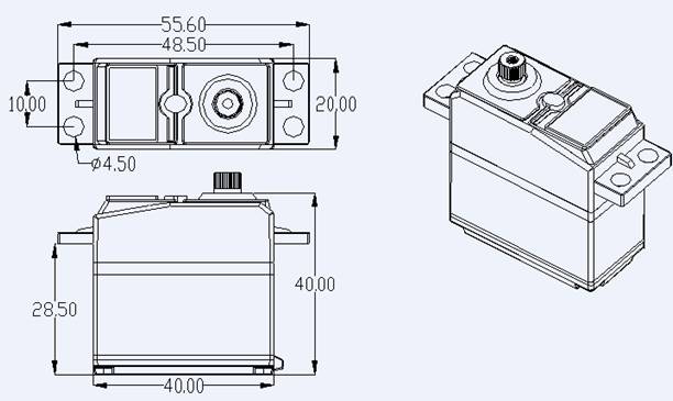 6KG Analog Servo