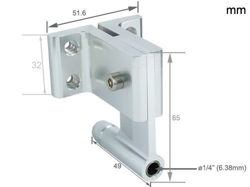 flex shaft strut for rc boat