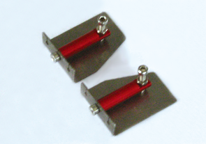 parts trim tabs red medium small trim tab 1 pair