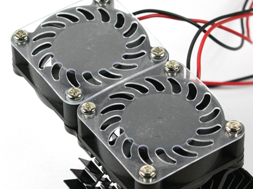 45mm Motor Heat Sink w/ Double Fans