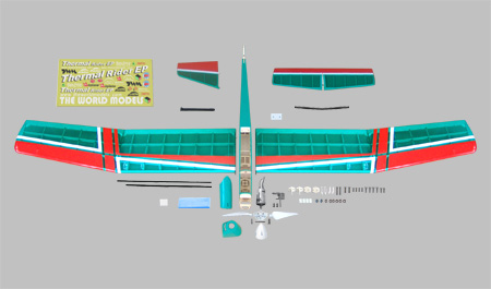 RC Plane - Electric Plane - The World Models - Thermal Rider EP