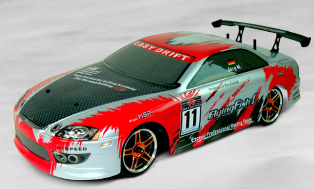 HiSpeed FlyingFish1 1 10 EP Drift Car 94123 Fuyuan R C Model Radio 