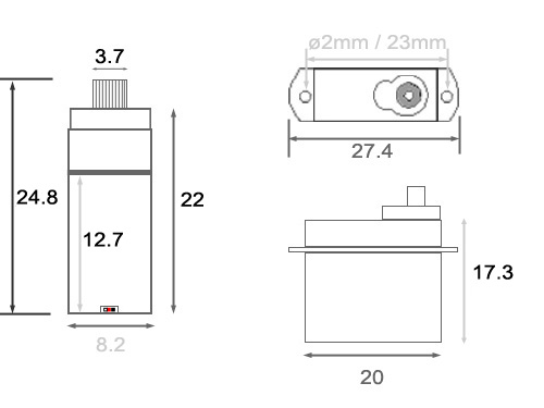 Servo Size