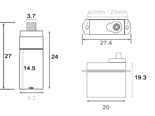 Servo Size